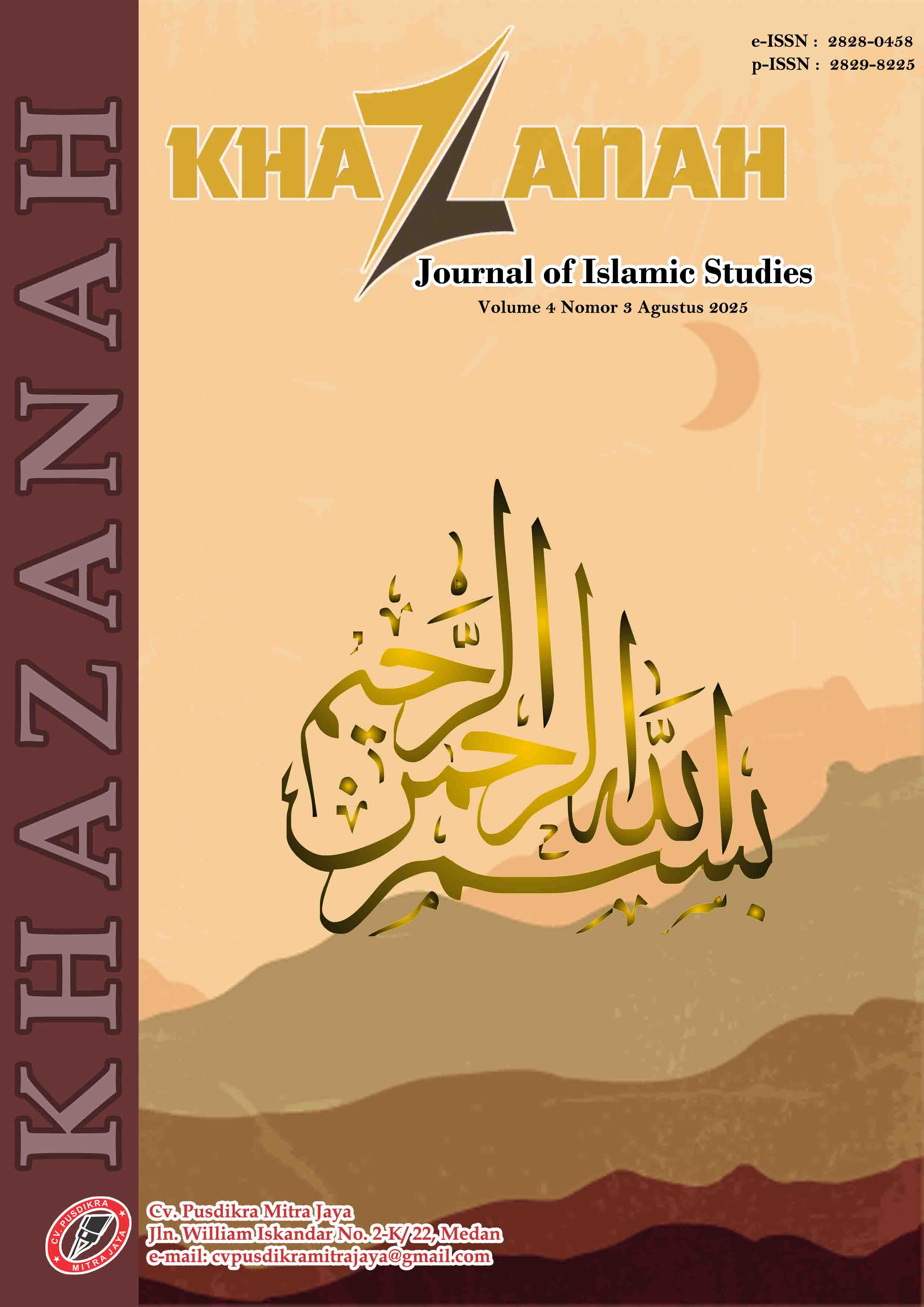 					View Vol. 4 No. 3 (2024): Volume 4 Nomor 3 Agustus (2025) | IN PRESS
				