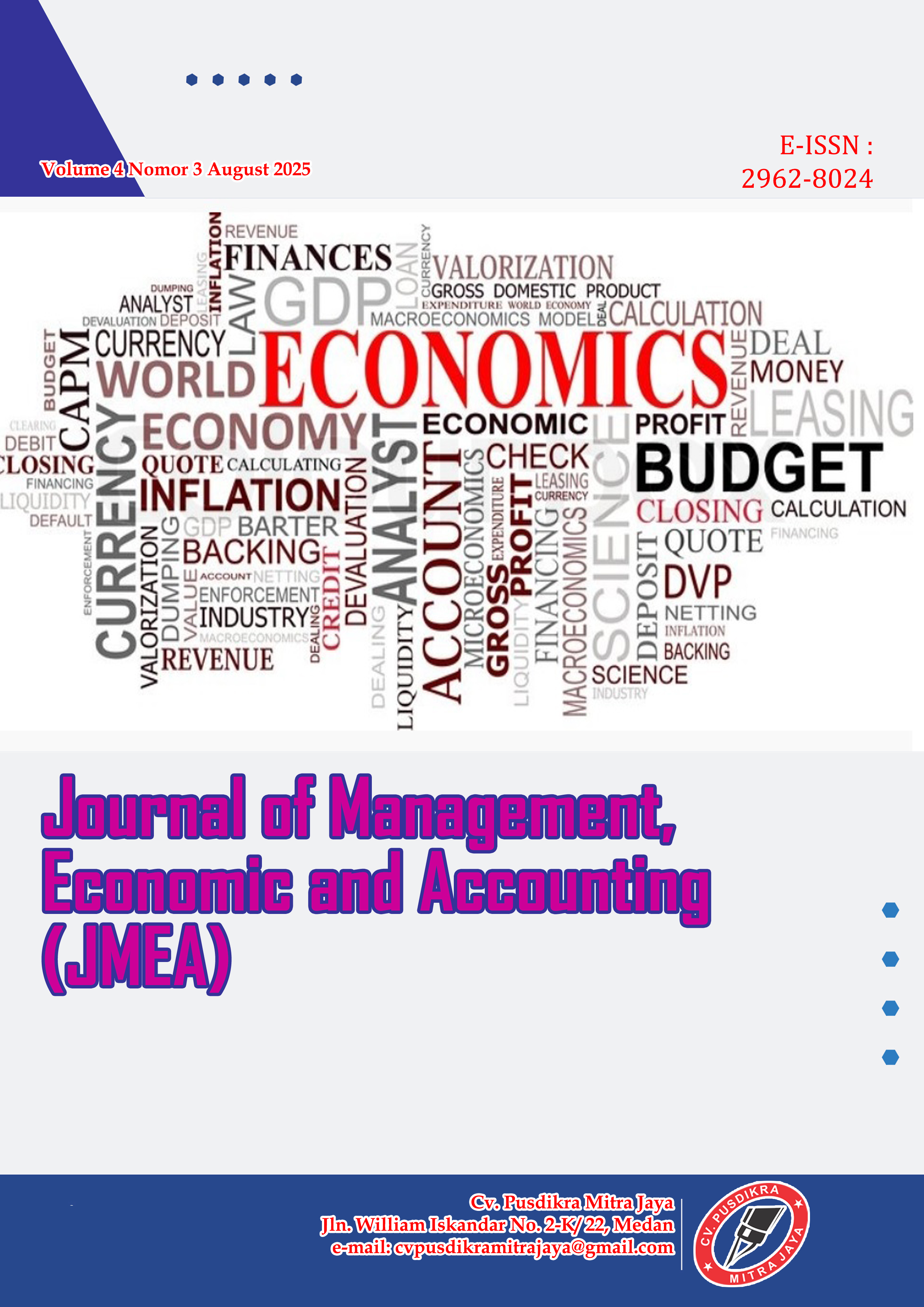 					View Vol. 4 No. 3 (2025): Volume 4 Issue 3 August 2025
				